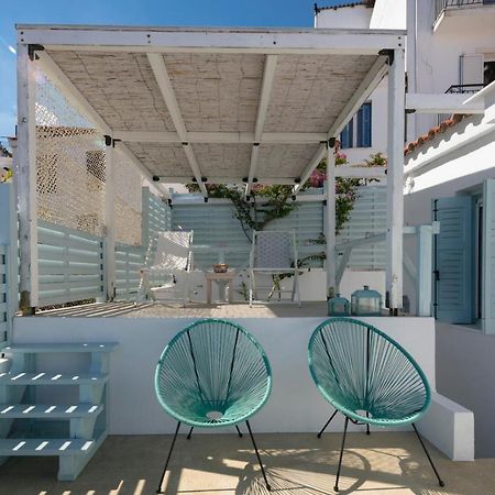 Moonhouse Villa Skiathos stad Exteriör bild